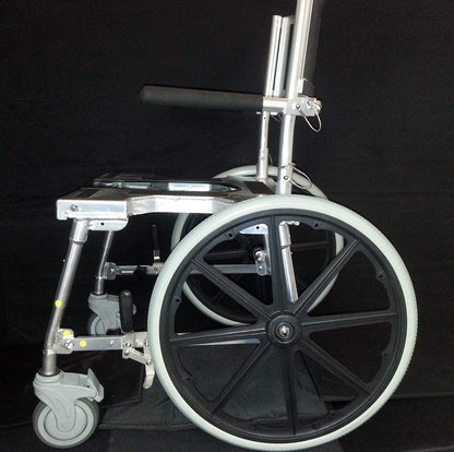 Portable Commode Shower Wheelchair - Self-Propel