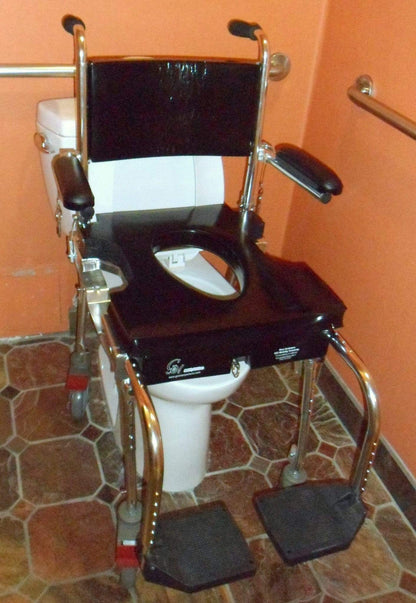 GO-ANYWHERE COMMODE, SHOWER 'N TUB CHAIR (CST)