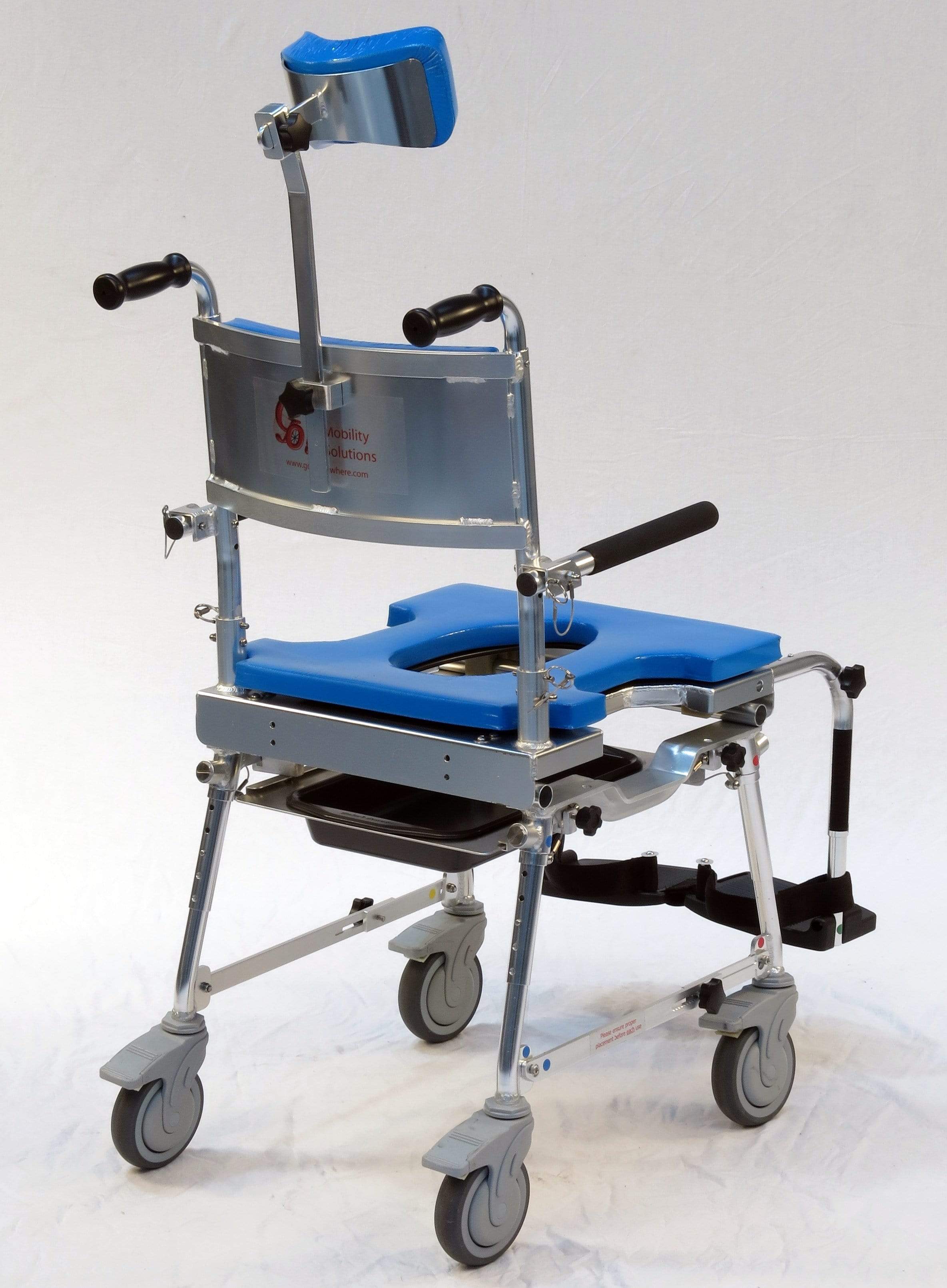 Portable Folding Commode Shower Tub Chair | Tub Slider - Go Mobility ...