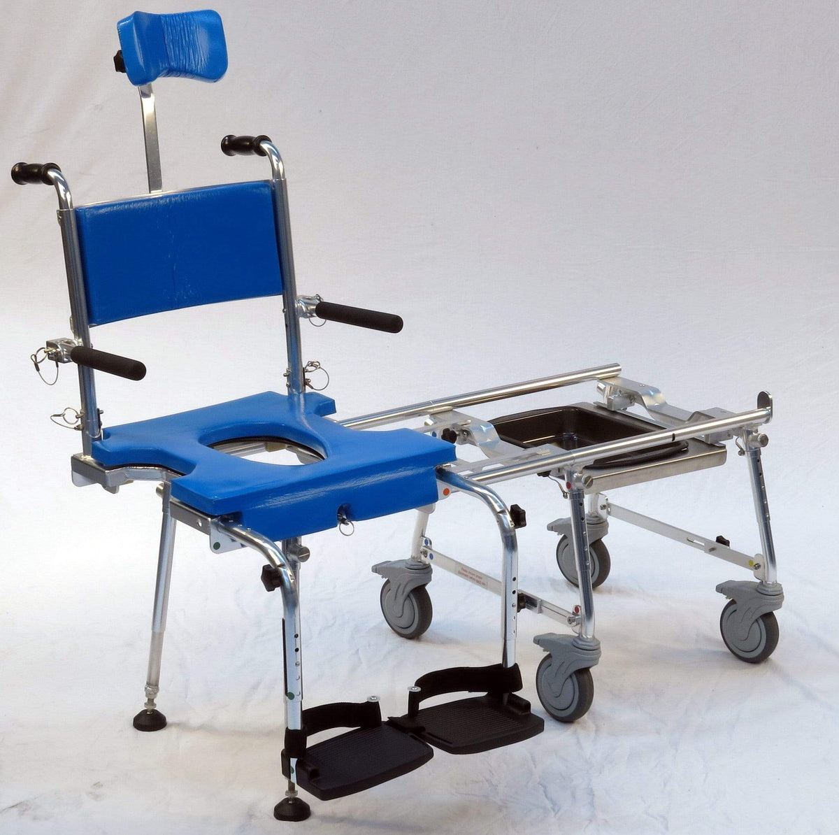 Portable Folding Commode Shower Tub Chair | Tub Slider – Go Mobility ...